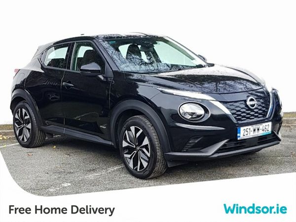Nissan Juke SUV, Petrol Hybrid, 2025, Black