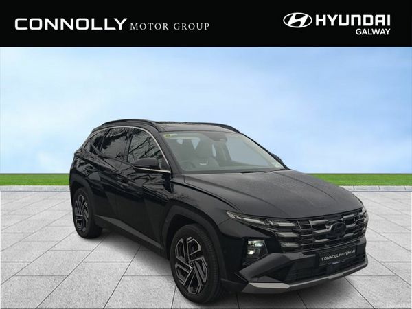 Hyundai Tucson SUV, Petrol Plug-in Hybrid, 2025, Black