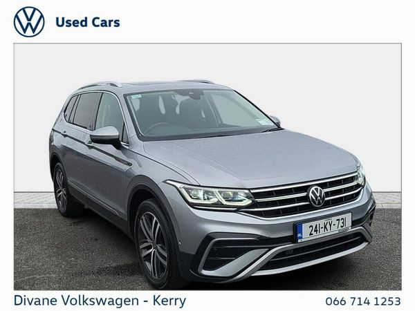 Volkswagen Tiguan Allspace SUV, Diesel, 2023, Silver