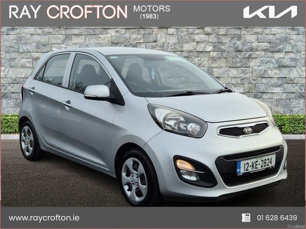 Kia Picanto Hatchback, Petrol, 2012, Silver