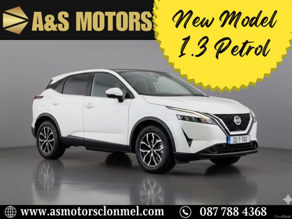 Nissan Qashqai MPV, Petrol, 2022, White