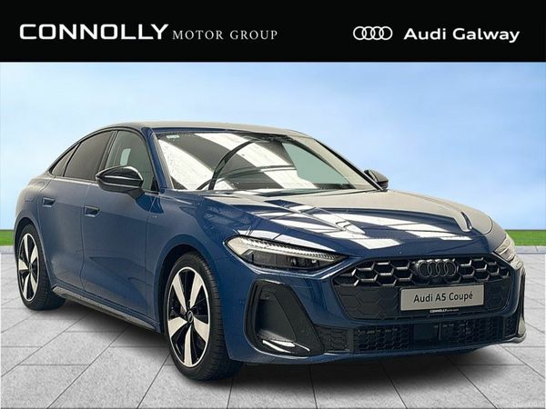 Audi A5 Saloon, Petrol Plug-in Hybrid, 2026, Blue