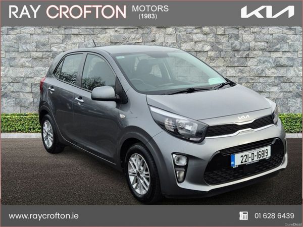 Kia Picanto Hatchback, Petrol, 2022, Grey