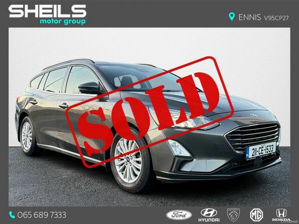 Ford Focus Estate, Petrol Hybrid, 2021, Grey