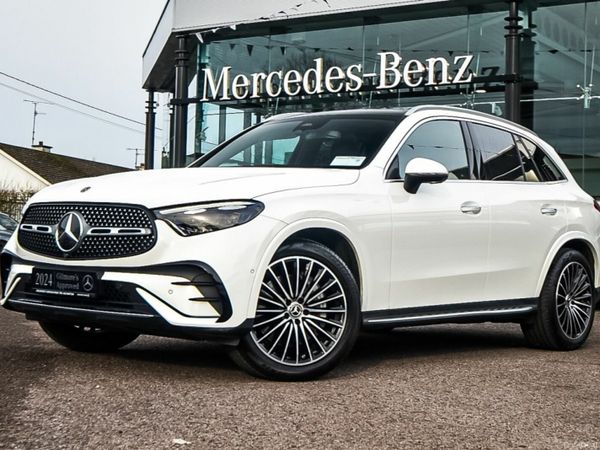 Mercedes-Benz GLC SUV, Diesel Hybrid, 2024, White