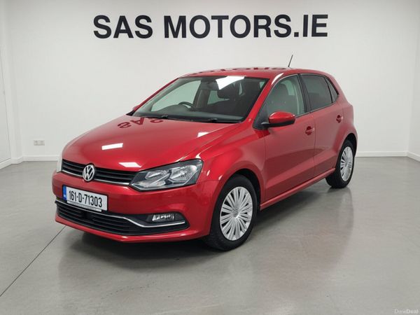 Volkswagen Polo Hatchback, Petrol, 2016, Red