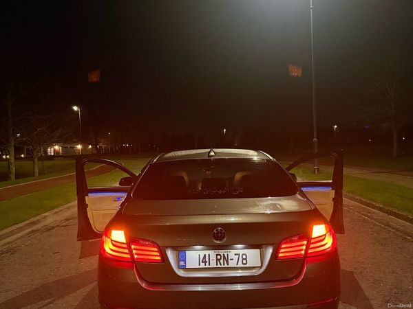 BMW 5-Series Saloon, Diesel, 2014, Grey