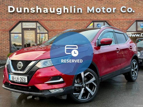 Nissan Qashqai Hatchback, Diesel, 2018, Red