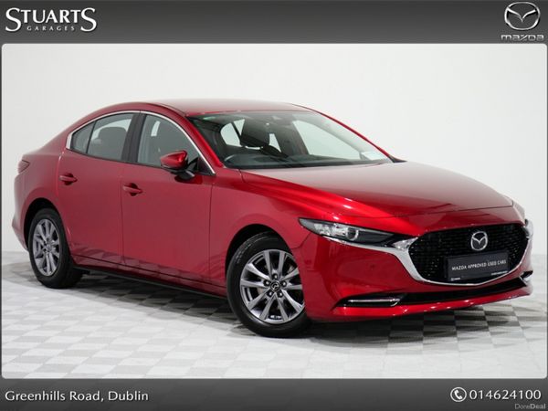 Mazda Mazda3 Saloon, Petrol, 2021, Red