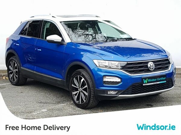Volkswagen T-Roc SUV, Petrol, 2018, Blue