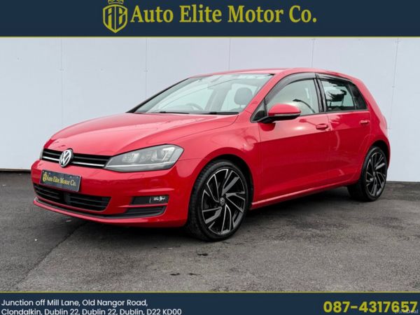 Volkswagen Golf Hatchback, Petrol, 2014, Red