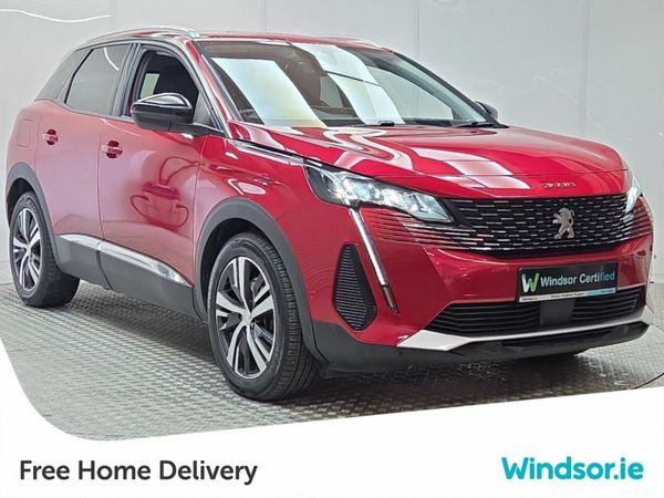 Peugeot 3008 MPV, Petrol Plug-in Hybrid, 2022, Red