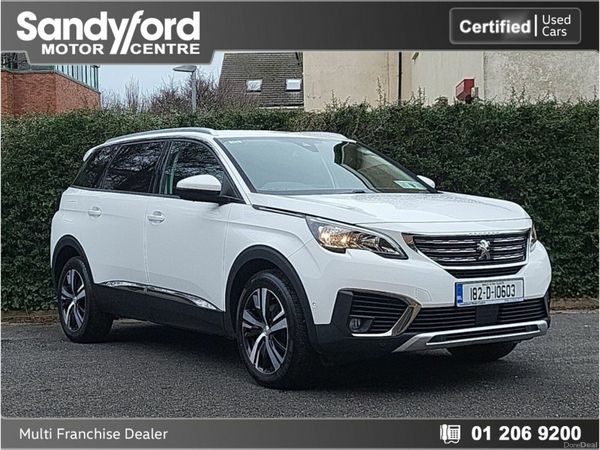 Peugeot 5008 SUV, Diesel, 2018, White