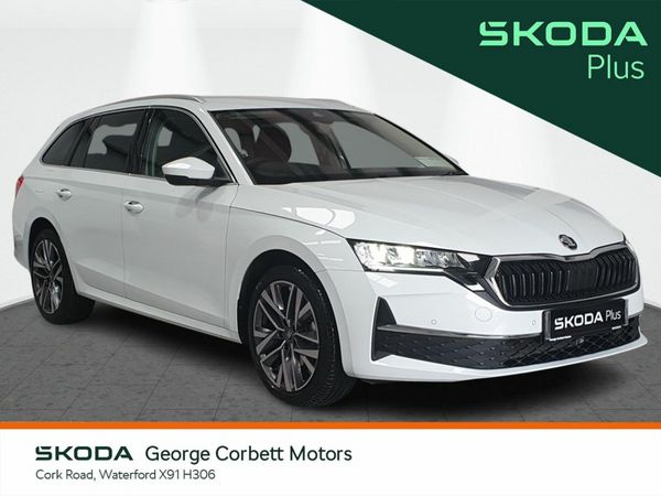 Skoda Octavia Estate, Diesel, 2025, White
