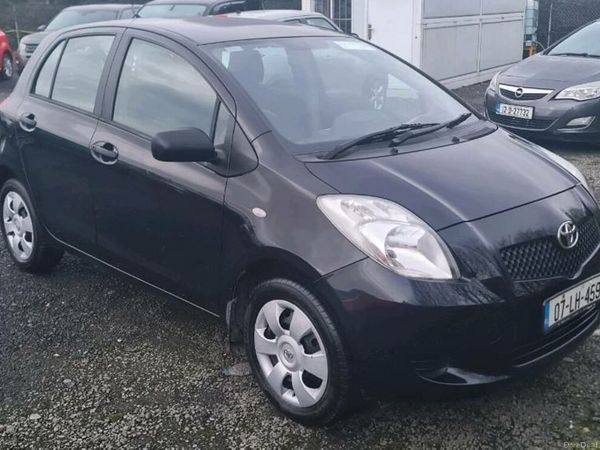 Toyota Yaris Hatchback, Petrol, 2007, Black