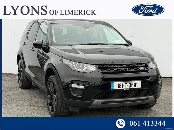Land Rover Discovery Sport SUV, Diesel, 2018, Black