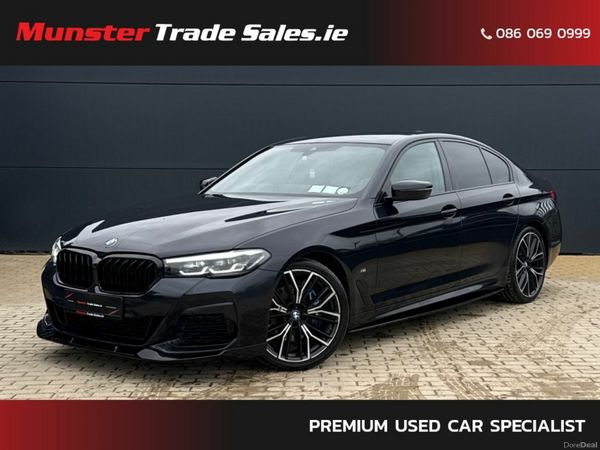 BMW 5-Series Saloon, Diesel, 2022, Black