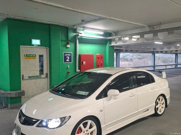 Honda Civic Saloon, Petrol, 2007, White