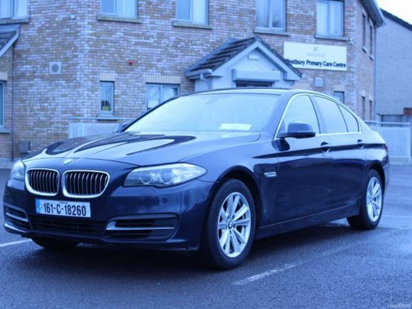 BMW 5-Series Saloon, Diesel, 2016, Blue