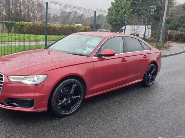 Audi A6 Saloon, Diesel, 2015, Red