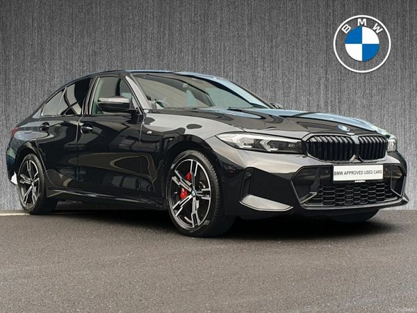 BMW 3-Series Saloon, Petrol Plug-in Hybrid, 2025, Black