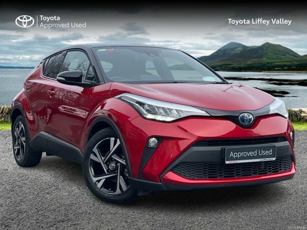Toyota C-HR SUV, Petrol Hybrid, 2023, Red