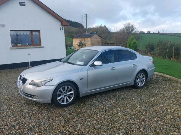 BMW 5-Series Saloon, Diesel, 2008, Silver