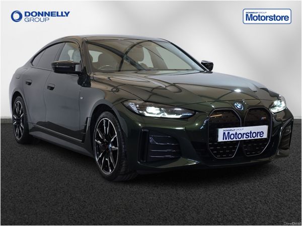 BMW i4 Hatchback, Electric, 2022, Green