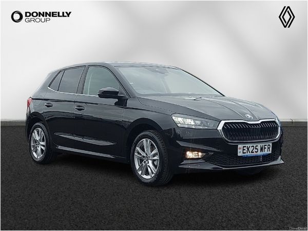 Skoda Fabia Hatchback, Petrol, 2025, Black