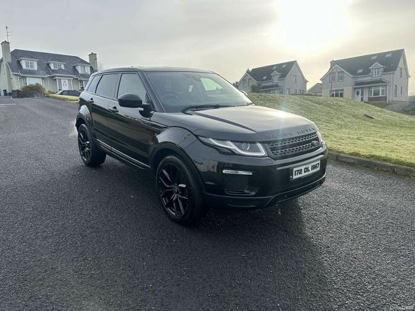 Land Rover Range Rover Evoque SUV, Diesel, 2017, Black
