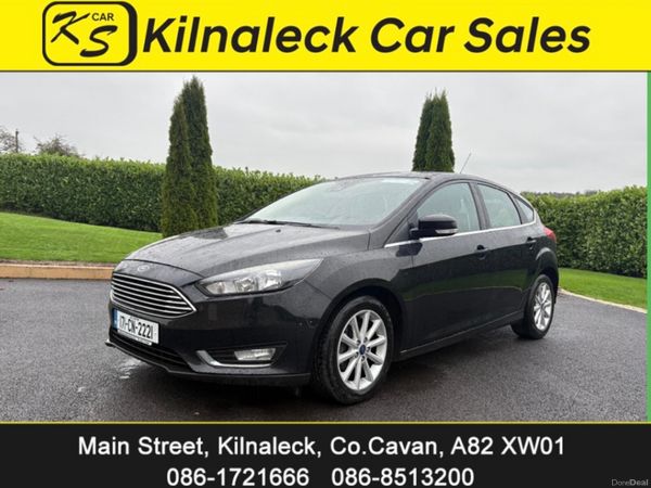 Ford Focus Hatchback, Diesel, 2017, Black