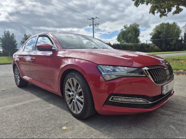 Skoda Superb Saloon, Diesel, 2020, Red