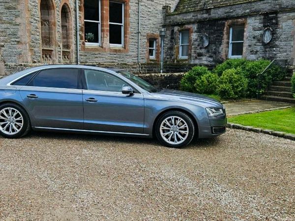 Audi A8 Saloon, Diesel, 2014, Grey