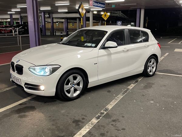 BMW 1-Series Hatchback, Petrol, 2012, White