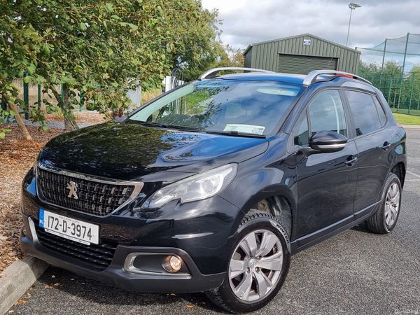 Peugeot 2008 Estate, Petrol, 2017, Black