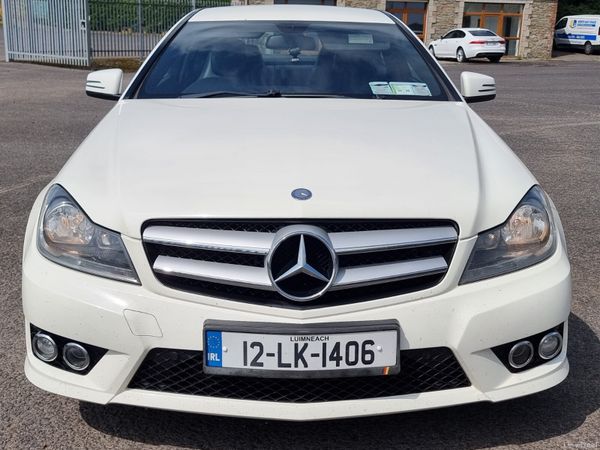Mercedes-Benz C-Class Coupe, Diesel, 2012, White
