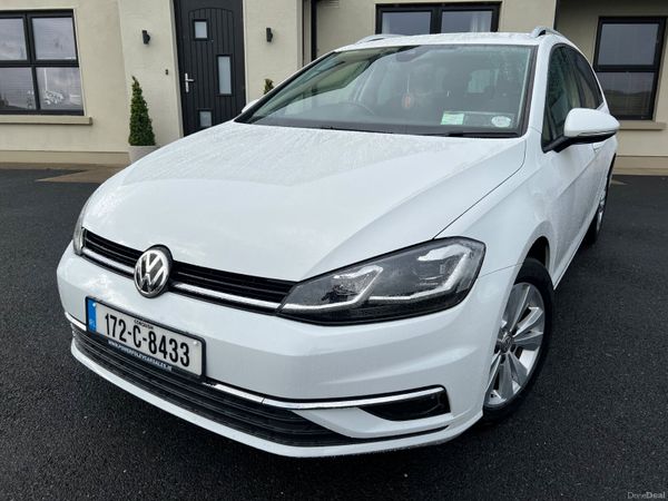 Volkswagen Golf Estate, Petrol, 2017, White