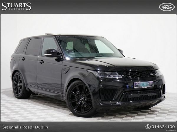 Land Rover Range Rover Sport Estate, Petrol Plug-in Hybrid, 2022, Black