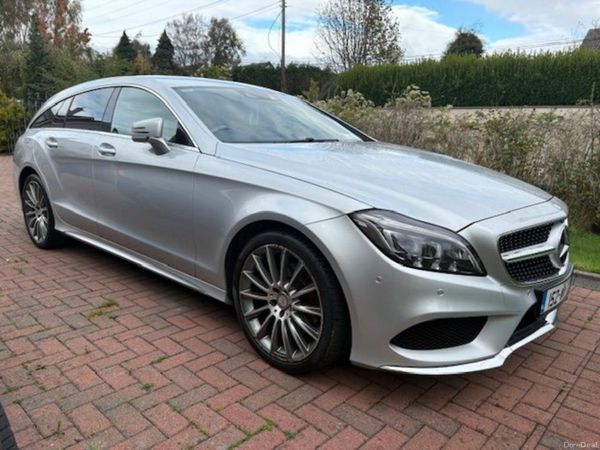 Mercedes-Benz CLS Estate, Diesel, 2015, Silver