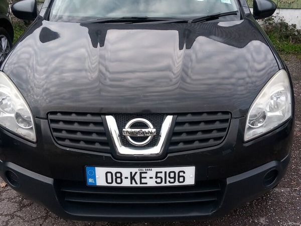 Nissan Qashqai Hatchback, Petrol, 2008, Black