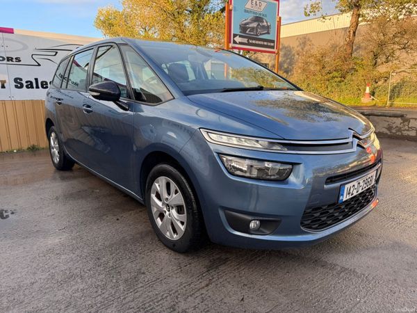 Citroen Grand C4 Picasso Hatchback, Diesel, 2014, Blue
