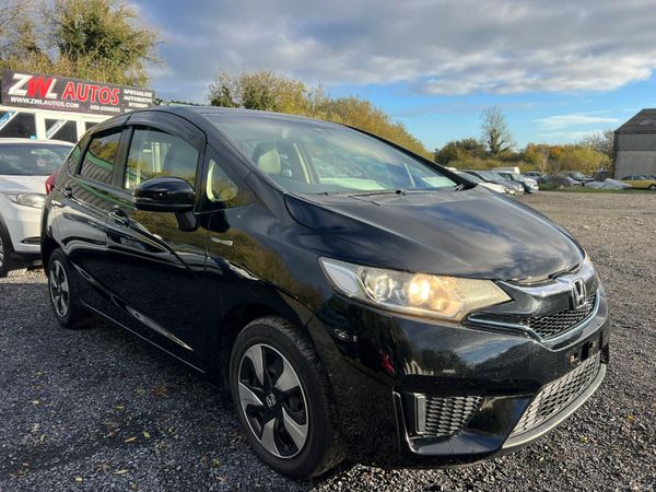 Honda Fit Hatchback, Petrol Hybrid, 2016, Black