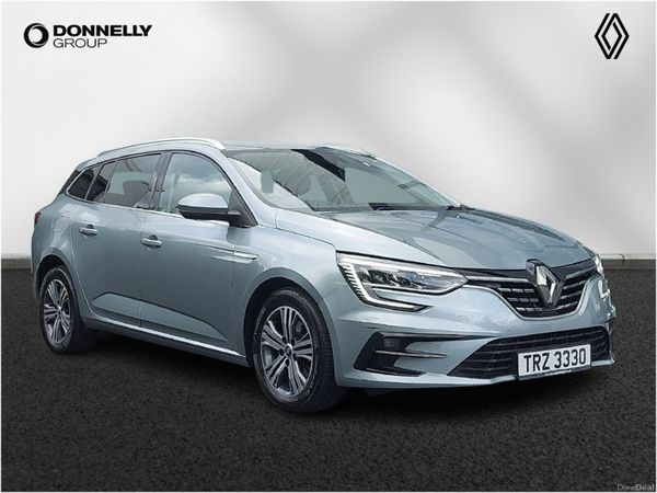 Renault Megane Estate, Petrol Hybrid, 2022, Grey