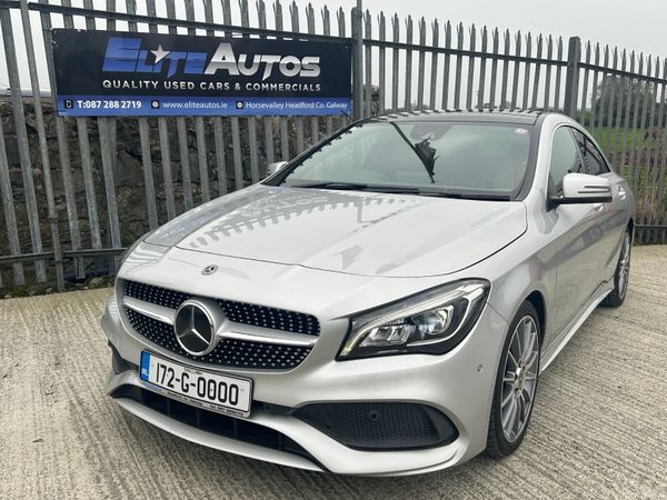 Mercedes-Benz CLA Saloon, Petrol, 2017, Silver