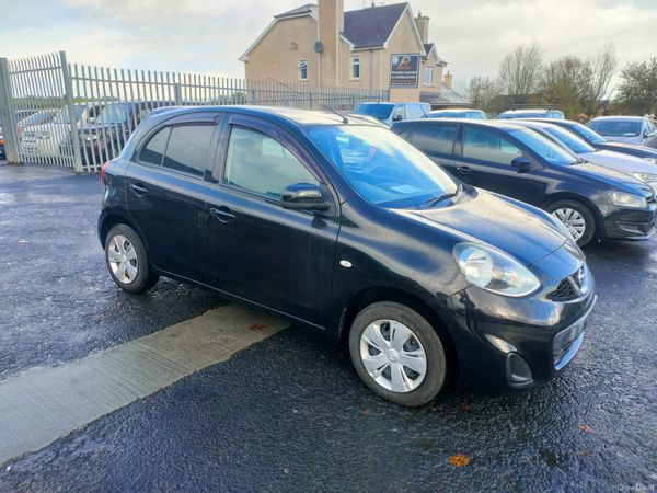 Nissan March Hatchback, Petrol, 2015, Black