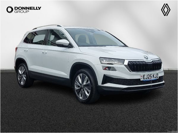 Skoda Karoq Estate, Petrol, 2025, White