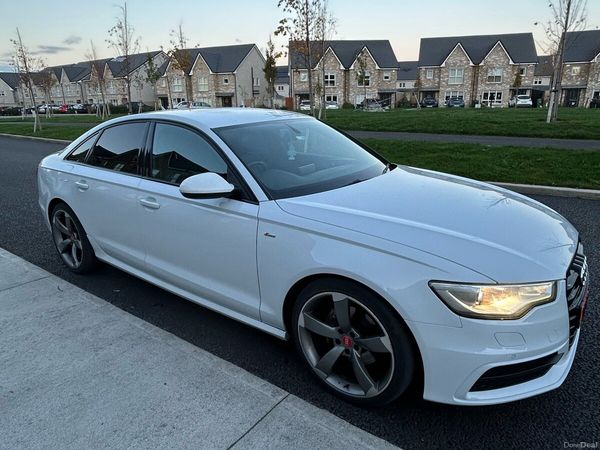 Audi A6 Saloon, Diesel, 2014, White