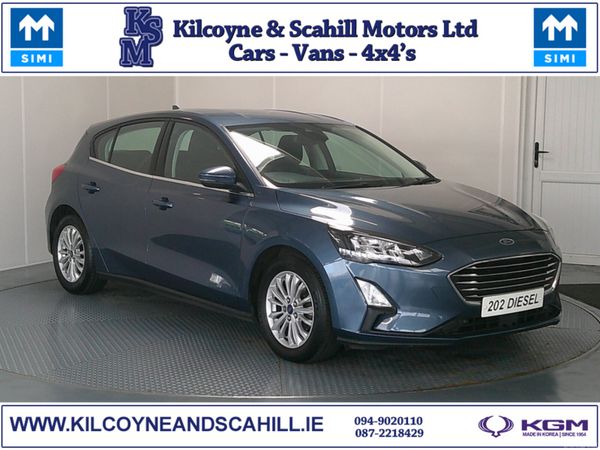 Ford Focus Hatchback, Diesel, 2020, Blue