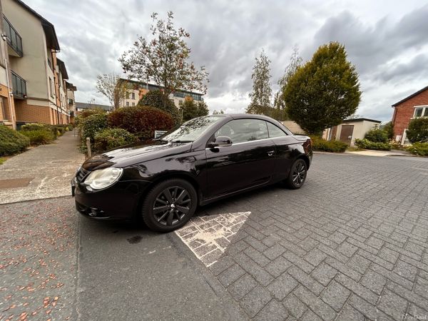 Volkswagen Eos Convertible, Petrol, 2007, Black