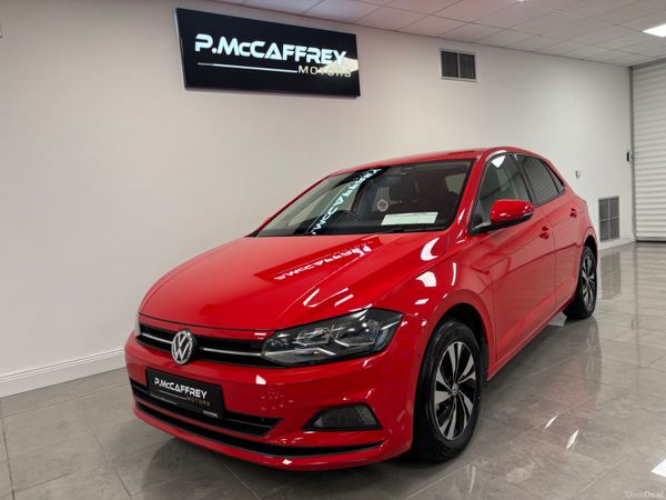 Volkswagen Polo Hatchback, Petrol, 2019, Red